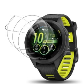 Votvloay Pack of 3 Screen Protectors for Garmin Forerunner 265S Screen Protector, TPU HD Clear Screen Protector Premium Quality Soft, Bubble-Free Anti-Dust Cover for Garmin Forerunner 265S Flexible
