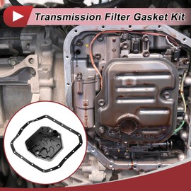 HEROFFIX 1 Set Transmission Filter Gasket Kit for Toyota RAV4 13-16 Engine Auto Transmission Filter Kit Gasket No.353300W030 Plastic Metal Filter Paper