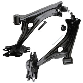 cciyu Front Driver Side Lower Control Arm and Ball Joint Front Passenger Side Lower Control Arm and Ball Joint Compatible fit for 2016-2021 for Honda Civic 2pcs Suspension Kit