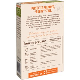 Manischewitz Potato Pancake Mix with Garlic and Rosemary, 6oz (2 Pack)