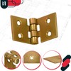 KOTARBAU Box Hinge Pack of 10 Rolled Table Hinges Furniture