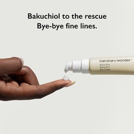haruharu wonder Black Rice Bakuchiol Eye Cream, Eye Cream for Fine Lines, Wrinkles & Dark Circles, Natural Retinol, Vegan, Korean Skincare, Cruelty-Free (Pack of 2)
