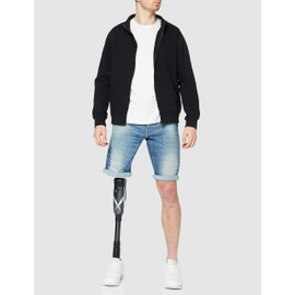 REPLAY Men's Djovic Short, Blue (Light Blue 10), 28