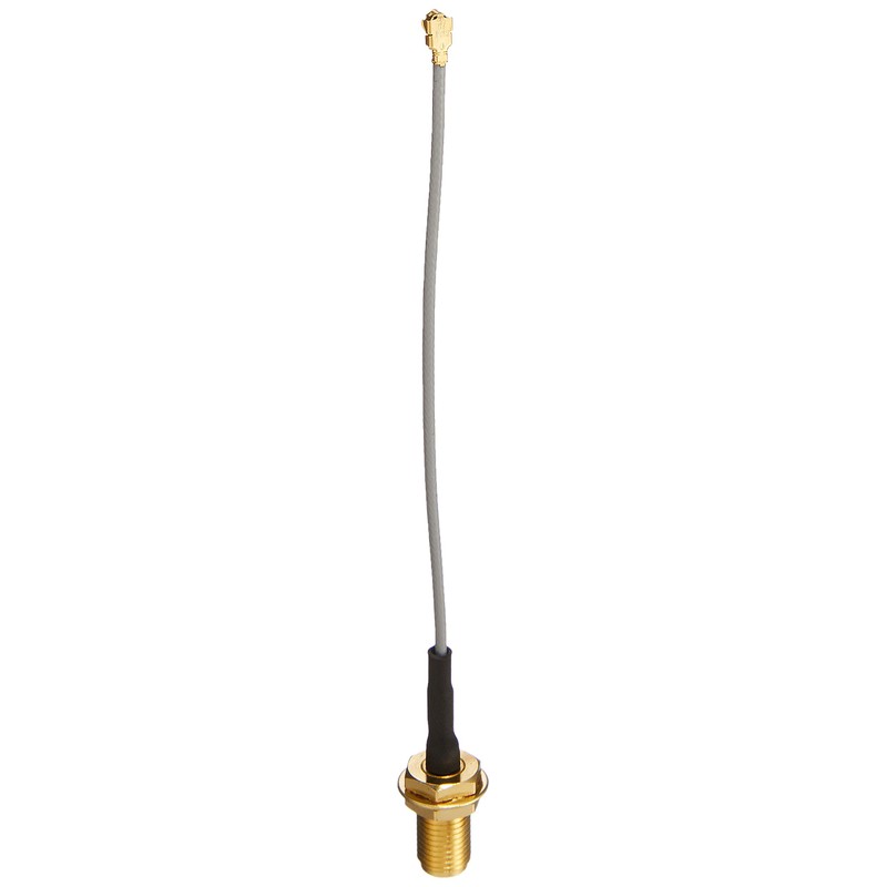 Mono Wireless Antenna Cable 3.9 inches (100 mm) [SMA-J/UFL] MW-C-UJ-10-1