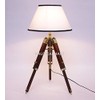 Nauticalmart Antique Royal Nautical Wood Tripod Table Lamp
