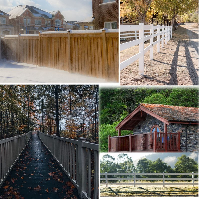FGUYOHU 6x6 White Fence Post Caps Powder-Coated Aluminum Pyramid Deck