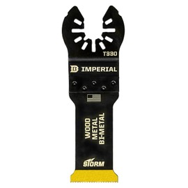 Imperial Blades IBOAT330-10 One Fit 1-1/4" Multi-Material Storm Titanium Metal/Wood Blade, 10PC