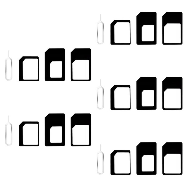 VIUWIZE 5 Sets 3 in 1 SIM Card Adapter Kit