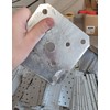 Round Fence Post Bolt Down Circular Bracket Heavy Duty Hot-Dip