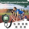 Luminous Stopwatch - Sports Stopwatch Timer with Clock Calendar Alarm,