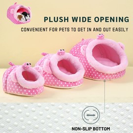 JanYoo Chinchilla House Ferret Bed Accessories Tunnel Pouch for Hedgehog Supplies