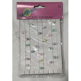 Bunnyville Gardens USA Vintage 1990s 4 Foot Easter Garlands Bunnyville Gardens for a Mini Tree Dollhous