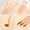 6 PCS Nail Brush Set Manicure tool Professional Nail Brushes