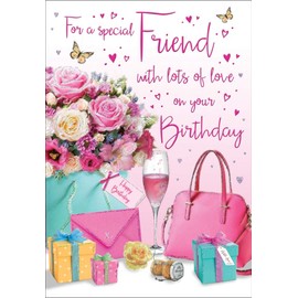 Birthday Card Friend - 9 x 6 inches - Regal Publishing