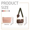Soyizom Handbag Organizer Insert Fits for Multi Pochette Accessories Bag