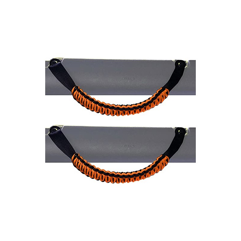 Bartact Grab Handle for Ford Bronco 2021+ (Neon Orange Paracord)