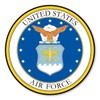 Air Force Large Seal Sticker by Magnet America is 11.5"
