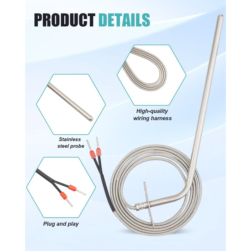 Temperature Probe Fits for Even Embers & Trail Embers SMK8028AS/ASO