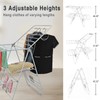 SONWIN Large Capacity Double Drying Rack, Folding Rustproof Drying Rack