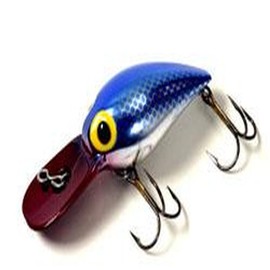 Brad's Killer Fishing Gear Wiggler (Blue Pirate, 3 3/4-Inch)