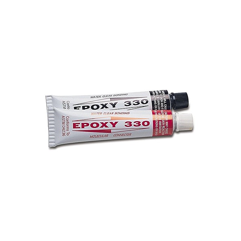 Epoxy 330 Glue, 1/2 Fluid Ounces, Pack of 2 |