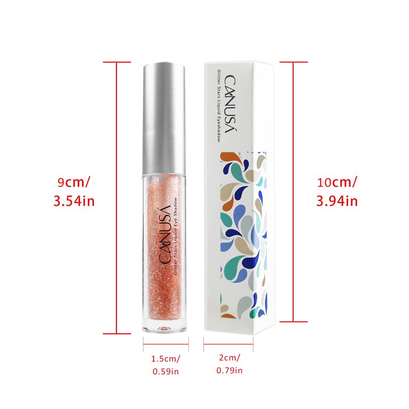 Canusa Liquid Glitter Eyeshadow | Long Lasting | Liquid-type |