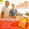 NEVISS Turmeric Gummies 1000mg w/MCT Oil C8 C10, Organic Antioxidant,