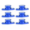 6x22mm Engine Swirl Flaps Delete Blanking Plugs with Rubber Gaskets