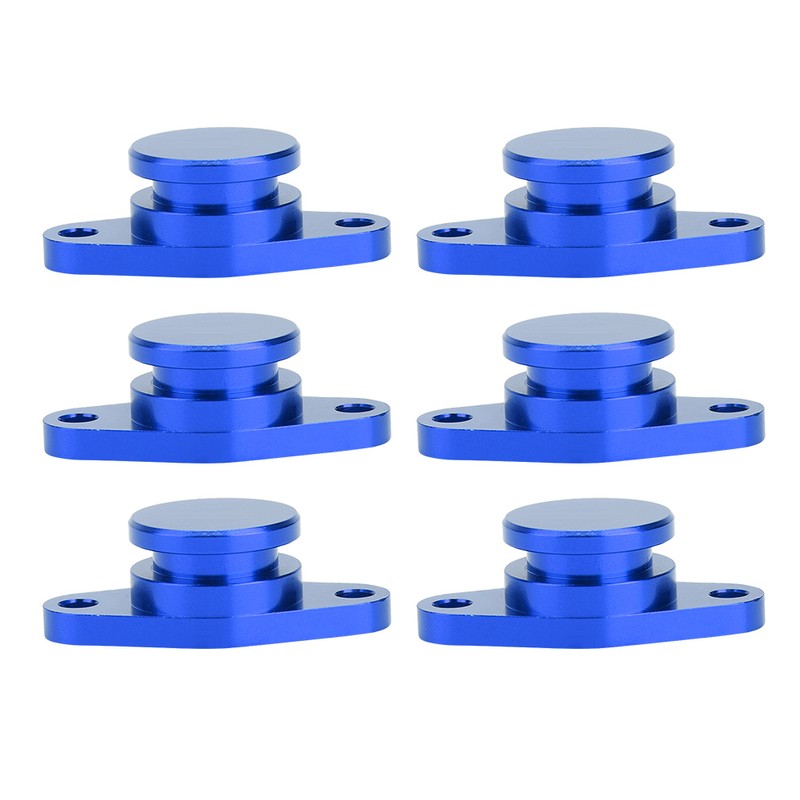 6x22mm Engine Swirl Flaps Delete Blanking Plugs with Rubber Gaskets