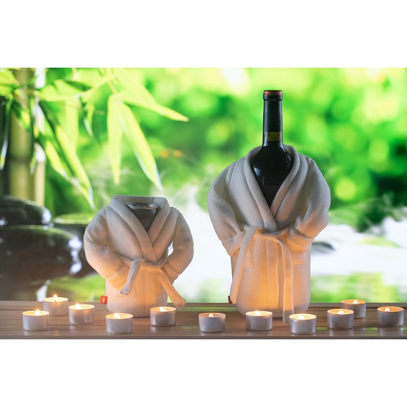 Puffin - The Resort Beverage Robe, Insulated Wine Cooler, Sandy