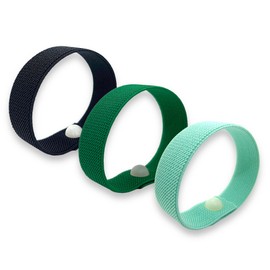 AcuSnap Relaxation Bracelet – Acupressure with a "Snap" for Balance, Focus, and Stress Relief – 3 Pack (X-Small 5)