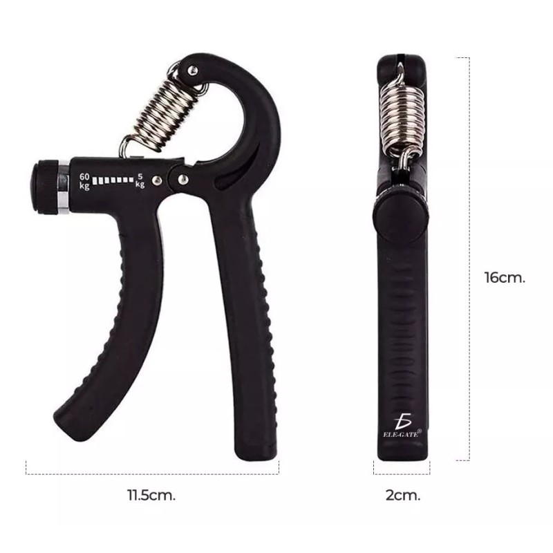 EGTMA Dos Pinzas Para Mano Ejercicios Con Presión Ajustable Kit