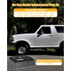 JUFZQO Pair Car Door Handle Reinforcement Plate Kit Compatible with
