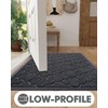 LUMI Front Door mat, Absorbent Mud Resistant Indoor Outdoor Entrance