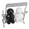 Black and White Swing Figure Salt and Pepper Shaker Set,