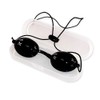 Purinko Blackout Goggles, Laser Goggles, Eye Protector, Eyebrow Protection Glasses,