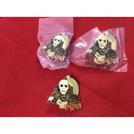 Lot Of 3 ~ Grim Reaper ~ Enamel Metal Pin  ~ BRAND NEW