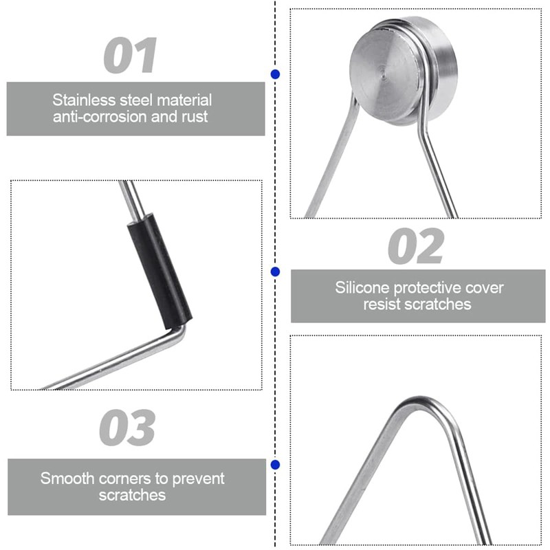 FONGKNOX Magnetic Sponge Holder Kitchen - Kitchen Sponge Holder -