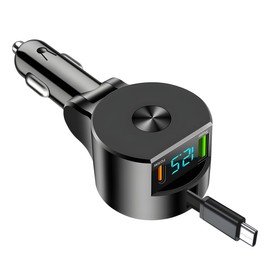 CGEAMDY Kfz Bluetooth Adapter Auto Radio, Auto-Radio-Bluetooth, Bluetooths Transmitter Auto Adapter, Bluetooth Transmitter Auto Radio Transmitter, Bluetooth Adapter Auto-Transmitter Universal