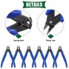 Keadic 12Pcs 5" Wire Cutters with Internal Spring and Soft