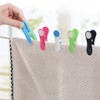 Clothes Pegs,30Pcs Non-Slip Washing Line Pegs,Multicolor Laundry Pegs with Soft