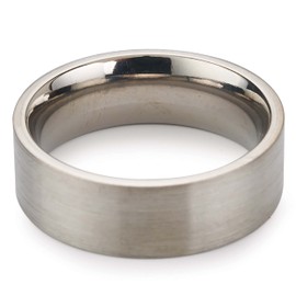 WOODRIVER Comfort Ring Core - 64AL-4V Titanium - 6mm, Size 7