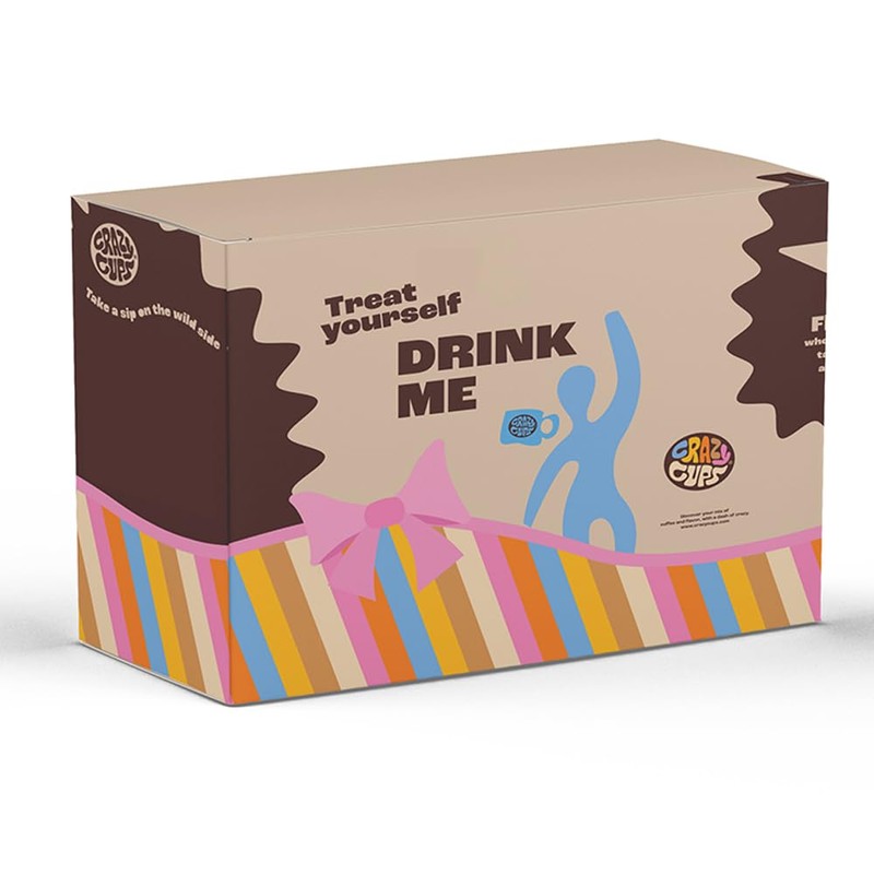 Crazy Cups Flavored Ground Decaf Holiday Coffee, Decaffeinated Holiday Spice