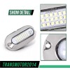 transmotor2014 2Pk 24LED Led Pontoon Boat Docking Light Bright White