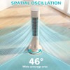 LIFERUN Tower Fan 97 cm with Water Cooling Remote Control