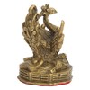 Brass Phoenix Statue High Hardness Good Gloss Phoenix Decorative Figurines