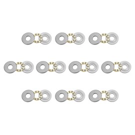 sourcing map 10pcs Single Direction F8-22M Thrust Ball Bearings 8mm x 22mm x 7mm Chrome Steel