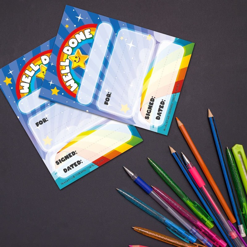 A6 Praise Note Pad 100 Sheet Incentive Chart Rewards -