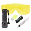 CHILDWEET 1set Car Air Conditioner Leak Detector Kit Uv Flashlight