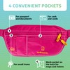 Travel Money Belt - Slim Passport Holder and RFID Travel